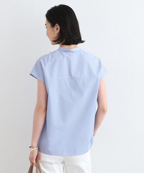 INDIVI / インディヴィ シャツ・ブラウス | 【洗える/シアー】フレンチスリーブブラウス | 詳細3