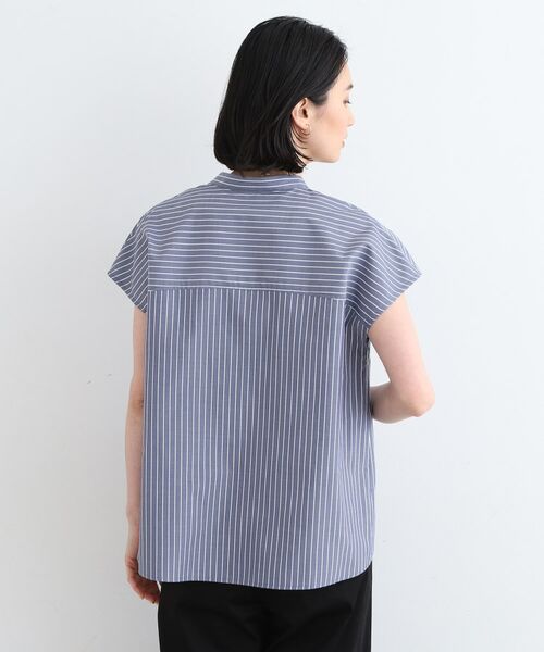 INDIVI / インディヴィ シャツ・ブラウス | 【洗える/シアー】フレンチスリーブブラウス | 詳細7