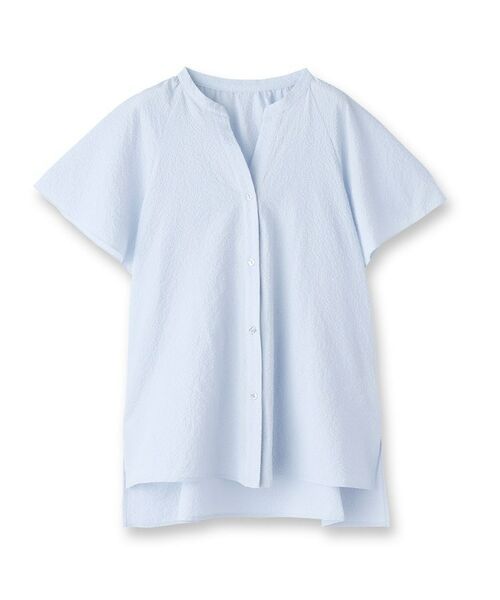 INDIVI / インディヴィ シャツ・ブラウス | 【洗える/羽織り】フレアスリーブブラウス | 詳細1