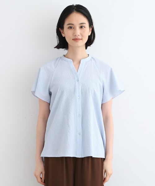 INDIVI / インディヴィ シャツ・ブラウス | 【洗える/羽織り】フレアスリーブブラウス | 詳細14