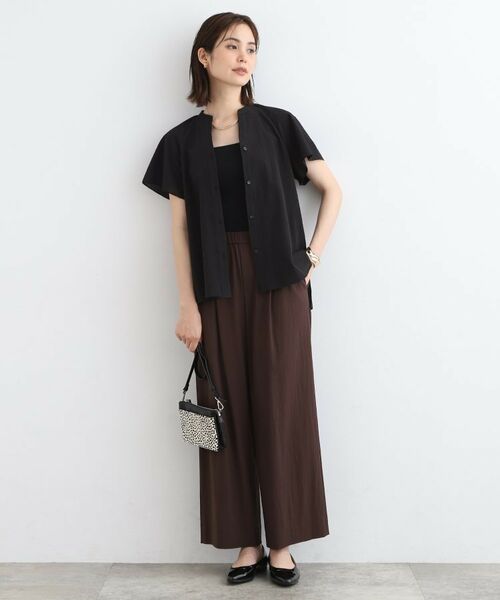 INDIVI / インディヴィ シャツ・ブラウス | 【洗える/羽織り】フレアスリーブブラウス | 詳細8