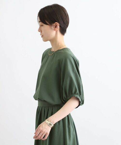 INDIVI / インディヴィ シャツ・ブラウス | 【洗える/SETUP可能/ワッシャー素材】ドルマンスリーブブラウス | 詳細10