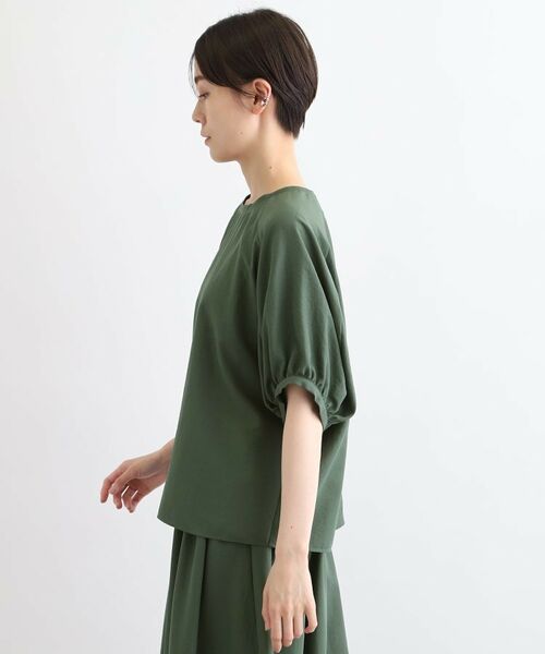 INDIVI / インディヴィ シャツ・ブラウス | 【洗える/SETUP可能/ワッシャー素材】ドルマンスリーブブラウス | 詳細15
