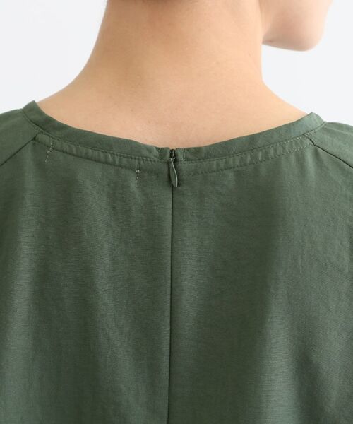 INDIVI / インディヴィ シャツ・ブラウス | 【洗える/SETUP可能/ワッシャー素材】ドルマンスリーブブラウス | 詳細18