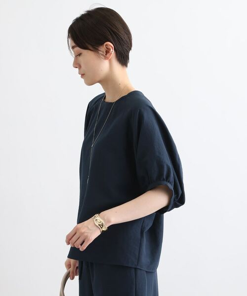 INDIVI / インディヴィ シャツ・ブラウス | 【洗える/SETUP可能/ワッシャー素材】ドルマンスリーブブラウス | 詳細6