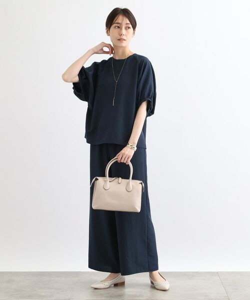 INDIVI / インディヴィ シャツ・ブラウス | 【洗える/SETUP可能/ワッシャー素材】ドルマンスリーブブラウス | 詳細8