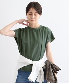 INDIVI / インディヴィ シャツ・ブラウス | 【洗える／SETUP可能／ワッシャー素材】スタンドカラーブラウス