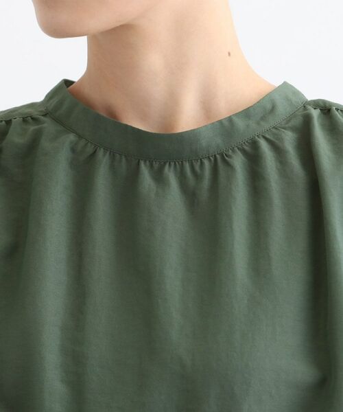 INDIVI / インディヴィ シャツ・ブラウス | 【洗える／SETUP可能／ワッシャー素材】スタンドカラーブラウス | 詳細17