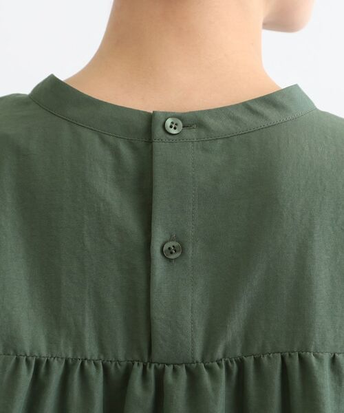 INDIVI / インディヴィ シャツ・ブラウス | 【洗える／SETUP可能／ワッシャー素材】スタンドカラーブラウス | 詳細18