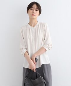 INDIVI / インディヴィ シャツ・ブラウス | 【洗える／通勤服】ギャザーデザインブラウス