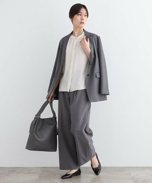 INDIVI / インディヴィ シャツ・ブラウス | 【洗える／通勤服】ギャザーデザインブラウス | 詳細12