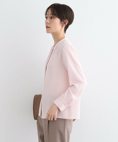 INDIVI / インディヴィ シャツ・ブラウス | 【洗える／通勤服】ギャザーデザインブラウス | 詳細14