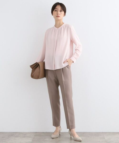 INDIVI / インディヴィ シャツ・ブラウス | 【洗える／通勤服】ギャザーデザインブラウス | 詳細15