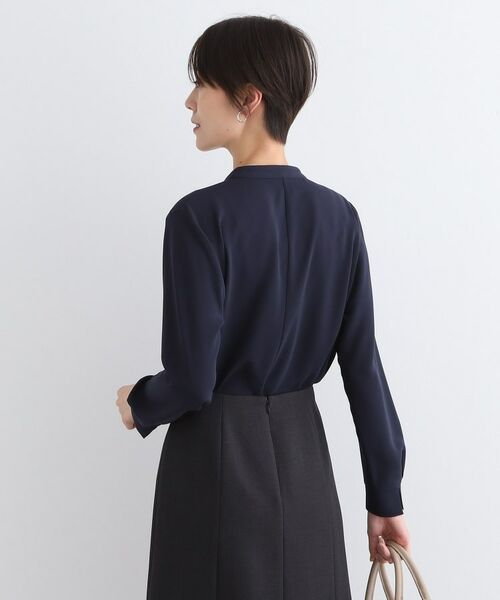 INDIVI / インディヴィ シャツ・ブラウス | 【洗える／通勤服】ギャザーデザインブラウス | 詳細18