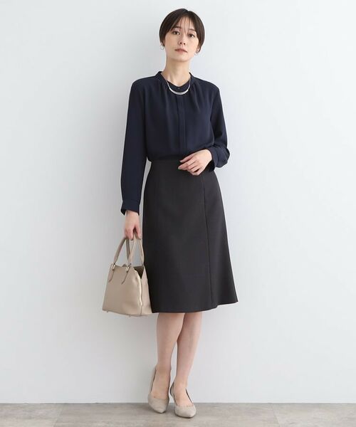 INDIVI / インディヴィ シャツ・ブラウス | 【洗える／通勤服】ギャザーデザインブラウス | 詳細19