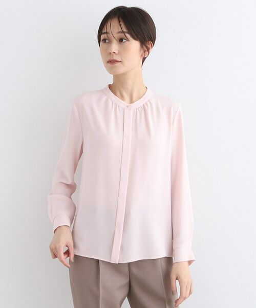 INDIVI / インディヴィ シャツ・ブラウス | 【洗える／通勤服】ギャザーデザインブラウス | 詳細22