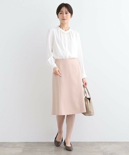 INDIVI / インディヴィ シャツ・ブラウス | 【洗える／通勤服】ギャザーデザインブラウス | 詳細7