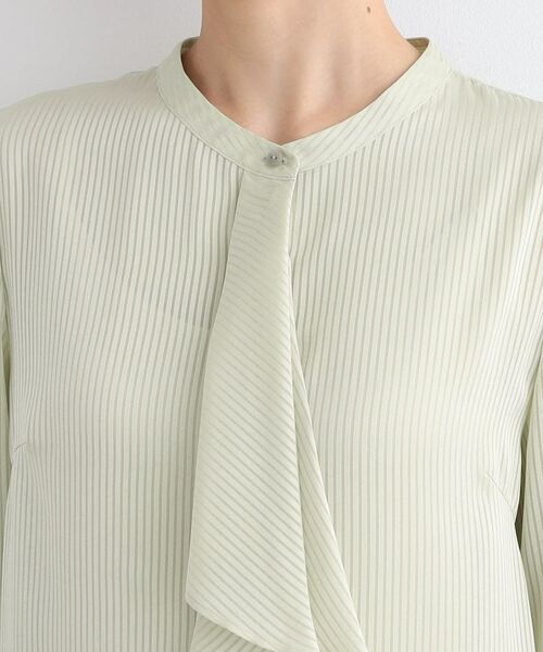 INDIVI / インディヴィ シャツ・ブラウス | 【洗える/通勤服】シアーサテンブラウス | 詳細17