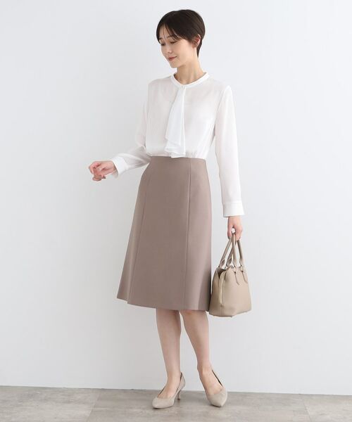 INDIVI / インディヴィ シャツ・ブラウス | 【洗える/通勤服】シアーサテンブラウス | 詳細3