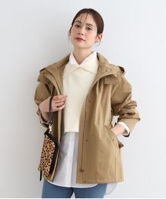 INDIVI / インディヴィ レザーブルゾン・ジャケット | 【2WAY】マウンテンパーカー