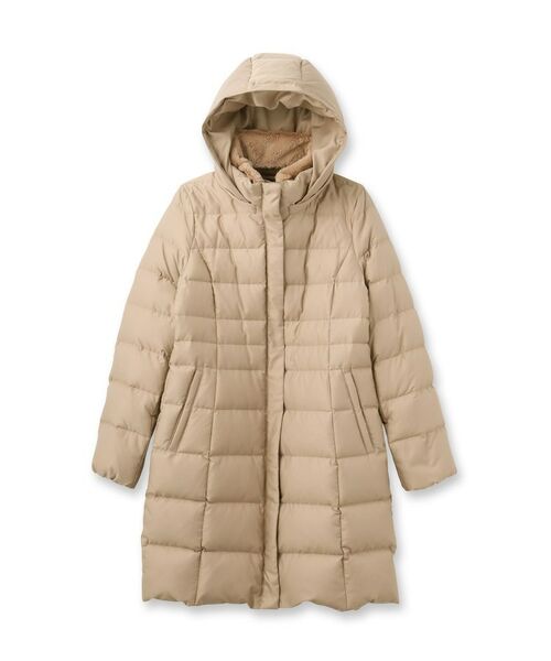 INDIVI / インディヴィ ダウンジャケット・ベスト | 【定番】リサイクルダウンロングコート | 詳細1