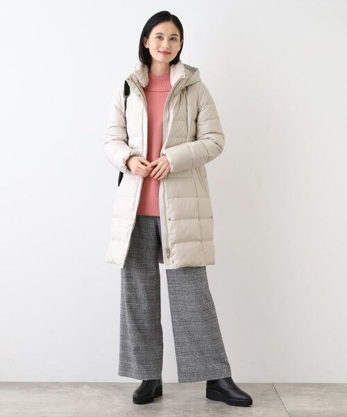 INDIVI / インディヴィ ダウンジャケット・ベスト | 【定番】リサイクルダウンロングコート | 詳細12