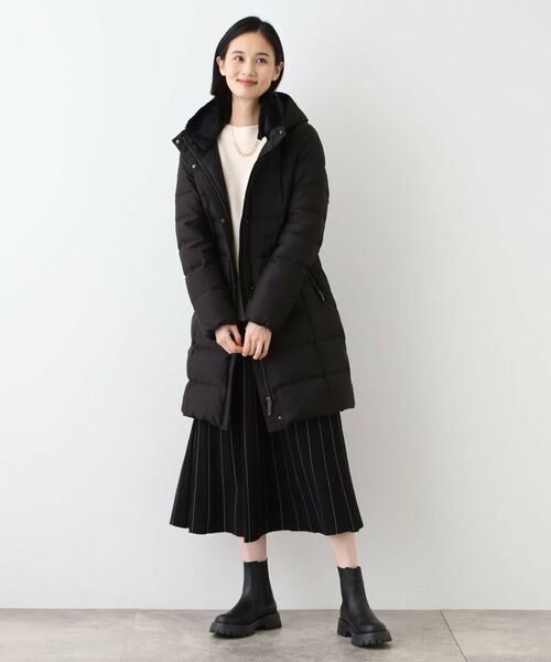 INDIVI / インディヴィ ダウンジャケット・ベスト | 【定番】リサイクルダウンロングコート | 詳細4