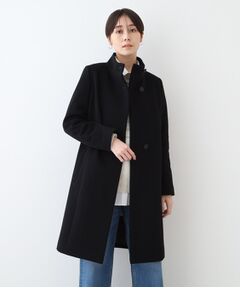 INDIVI / インディヴィ その他アウター | 【ウール100％】スタンドカラーコート