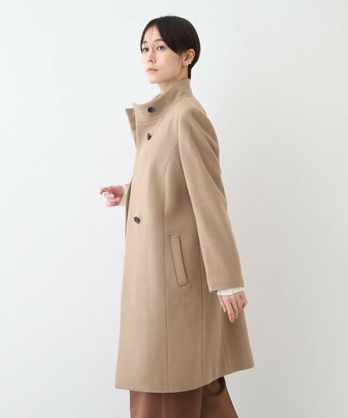 INDIVI / インディヴィ その他アウター | 【ウール100%】スタンドカラーコート | 詳細10