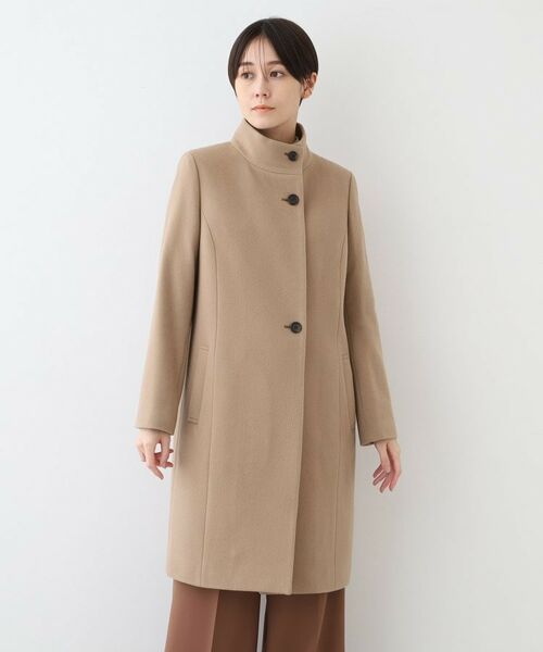 INDIVI / インディヴィ その他アウター | 【ウール100%】スタンドカラーコート | 詳細14