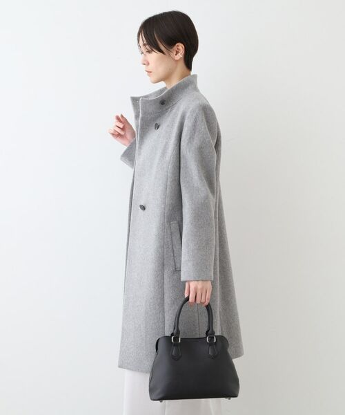 INDIVI / インディヴィ その他アウター | 【ウール100%】スタンドカラーコート | 詳細7