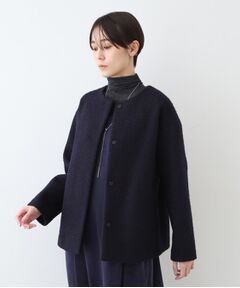 INDIVI / インディヴィ その他アウター | 【トレンド／ウール混】フェイクファーコート