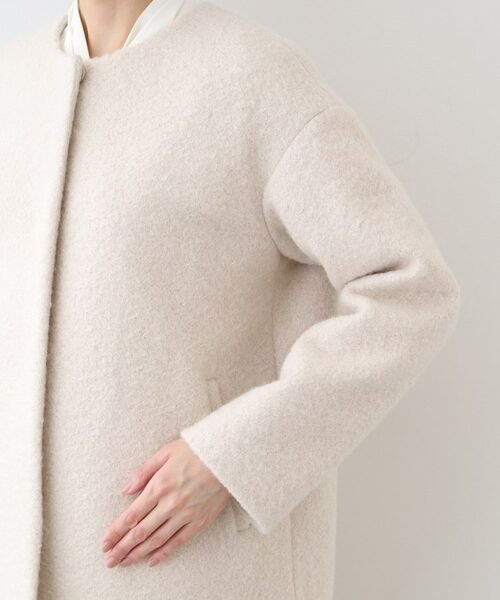 INDIVI / インディヴィ その他アウター | 【トレンド/ウール混】フェイクファーコート | 詳細14
