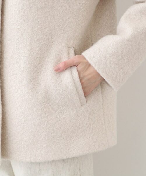 INDIVI / インディヴィ その他アウター | 【トレンド/ウール混】フェイクファーコート | 詳細15