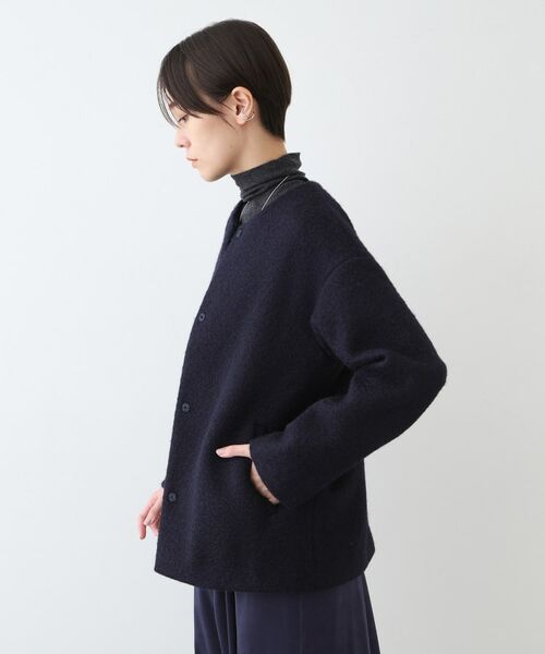 INDIVI / インディヴィ その他アウター | 【トレンド/ウール混】フェイクファーコート | 詳細2