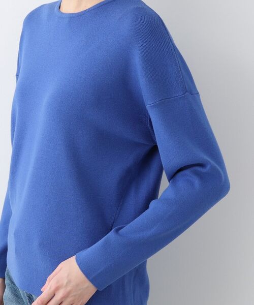 INDIVI / インディヴィ カットソー | 【洗える】スウェットライク フォルムトップス | 詳細22