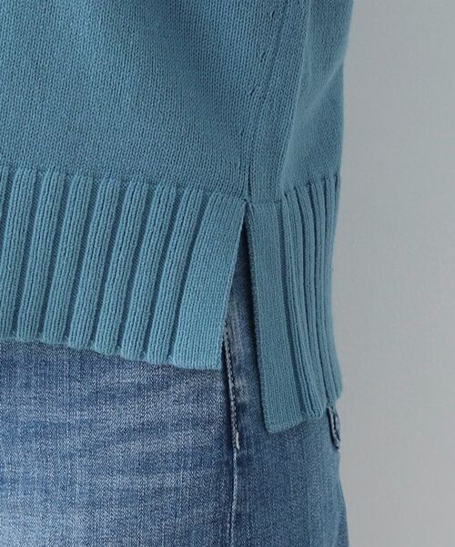 INDIVI / インディヴィ ニット・セーター | 【洗える／コットン混】クルーネックニット | 詳細19