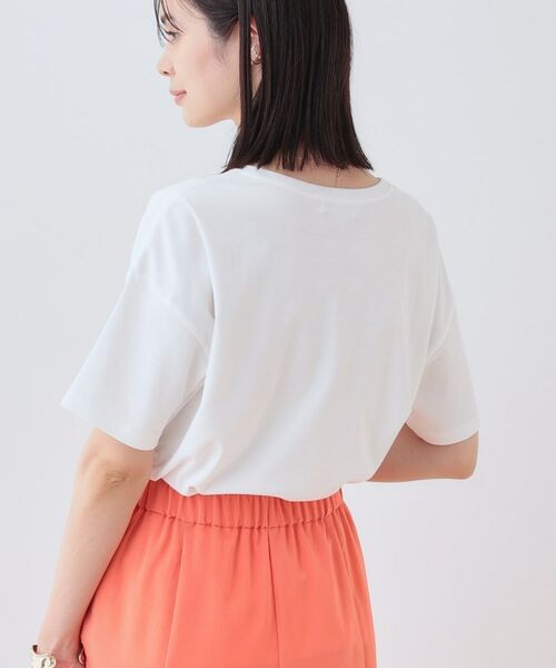 INDIVI / インディヴィ カットソー | 【洗える】ベーシックプリントTシャツ | 詳細11