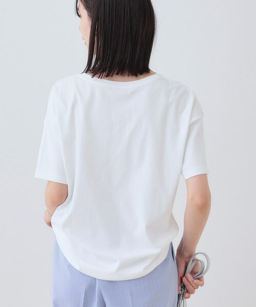 INDIVI / インディヴィ カットソー | 【洗える】ベーシックプリントTシャツ | 詳細19