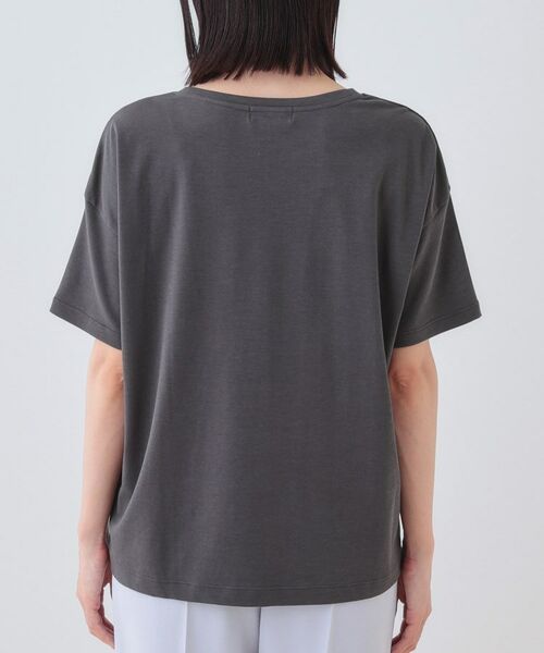 INDIVI / インディヴィ カットソー | 【洗える】ベーシックプリントTシャツ | 詳細24