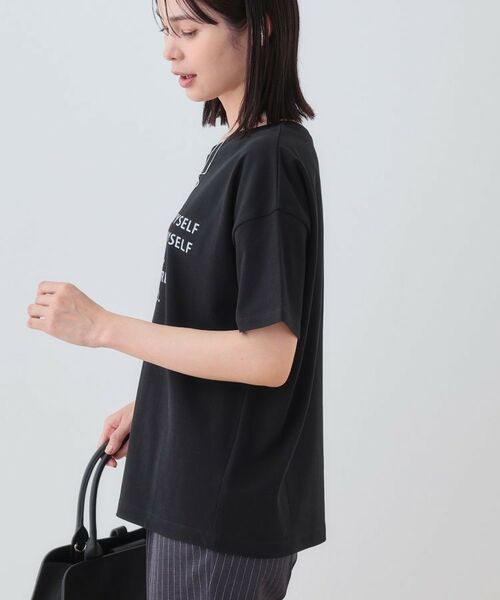 INDIVI / インディヴィ カットソー | 【洗える】ベーシックプリントTシャツ | 詳細6