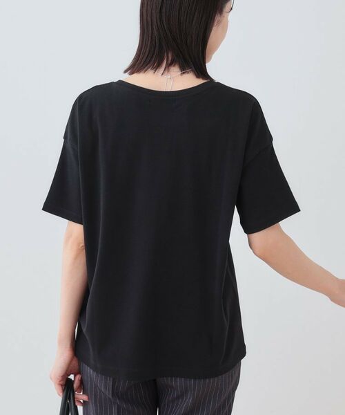 INDIVI / インディヴィ カットソー | 【洗える】ベーシックプリントTシャツ | 詳細7