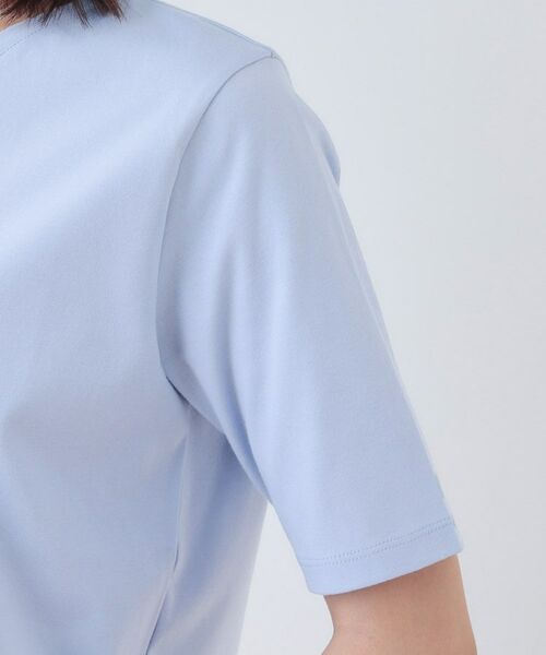 INDIVI / インディヴィ カットソー | 【洗える】シンプルVネックTシャツ | 詳細18