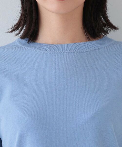 INDIVI / インディヴィ ニット・セーター | 【洗える】レイヤード風シャツコンビニット | 詳細17