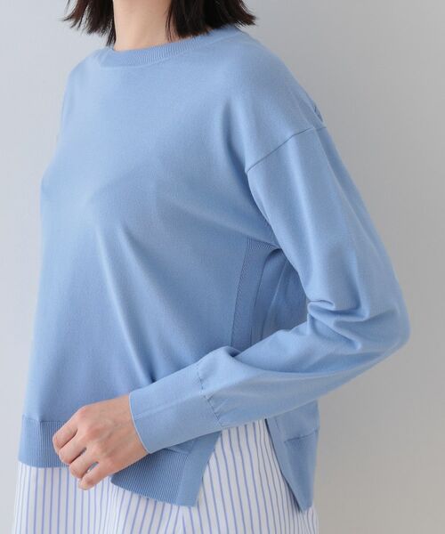 INDIVI / インディヴィ ニット・セーター | 【洗える】レイヤード風シャツコンビニット | 詳細18