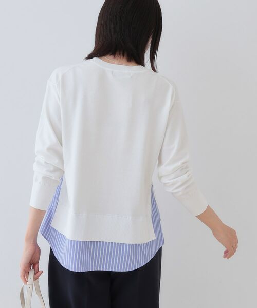 INDIVI / インディヴィ ニット・セーター | 【洗える】レイヤード風シャツコンビニット | 詳細3