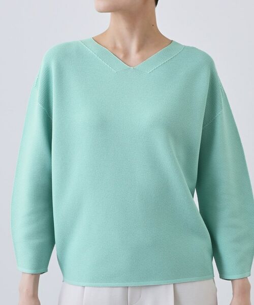 INDIVI / インディヴィ ニット・セーター | 【洗える／無縫製】パフスリーブニット | 詳細10