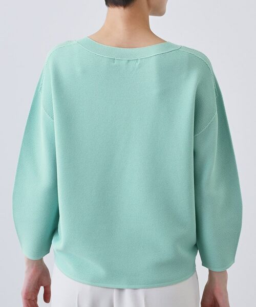 INDIVI / インディヴィ ニット・セーター | 【洗える／無縫製】パフスリーブニット | 詳細12