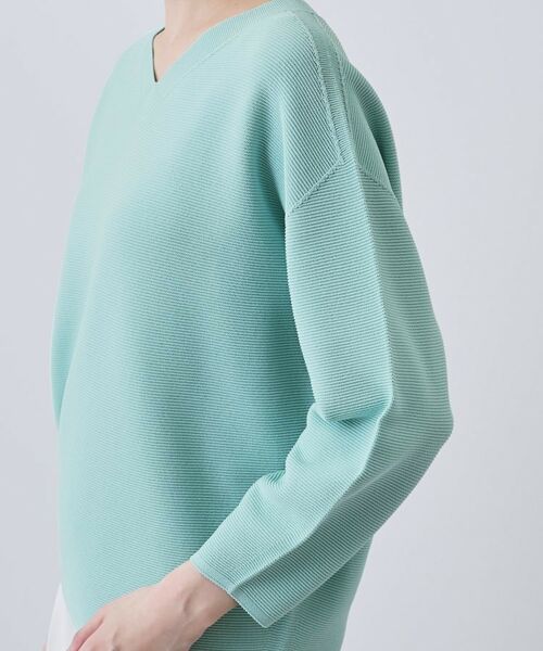 INDIVI / インディヴィ ニット・セーター | 【洗える／無縫製】パフスリーブニット | 詳細14