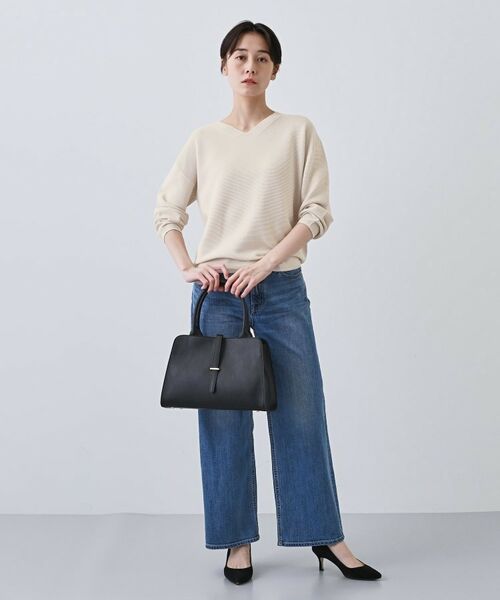 INDIVI / インディヴィ ニット・セーター | 【洗える／無縫製】パフスリーブニット | 詳細16